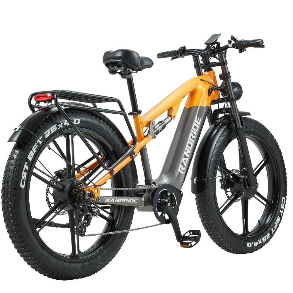 RANDRIDE YX80M PLUS Electric Bike 2000W 20Ah Mountain Bike with Hydraulic Brakes and Forks in EU Stock