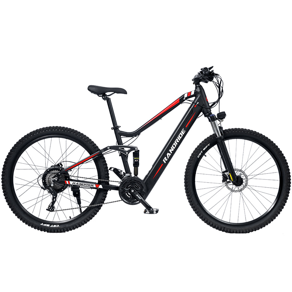 RANDRIDE YS90 13.6A Battery 500W1000W Motor Full Suspension Aluminum alloy frame Max speed 50KM/h