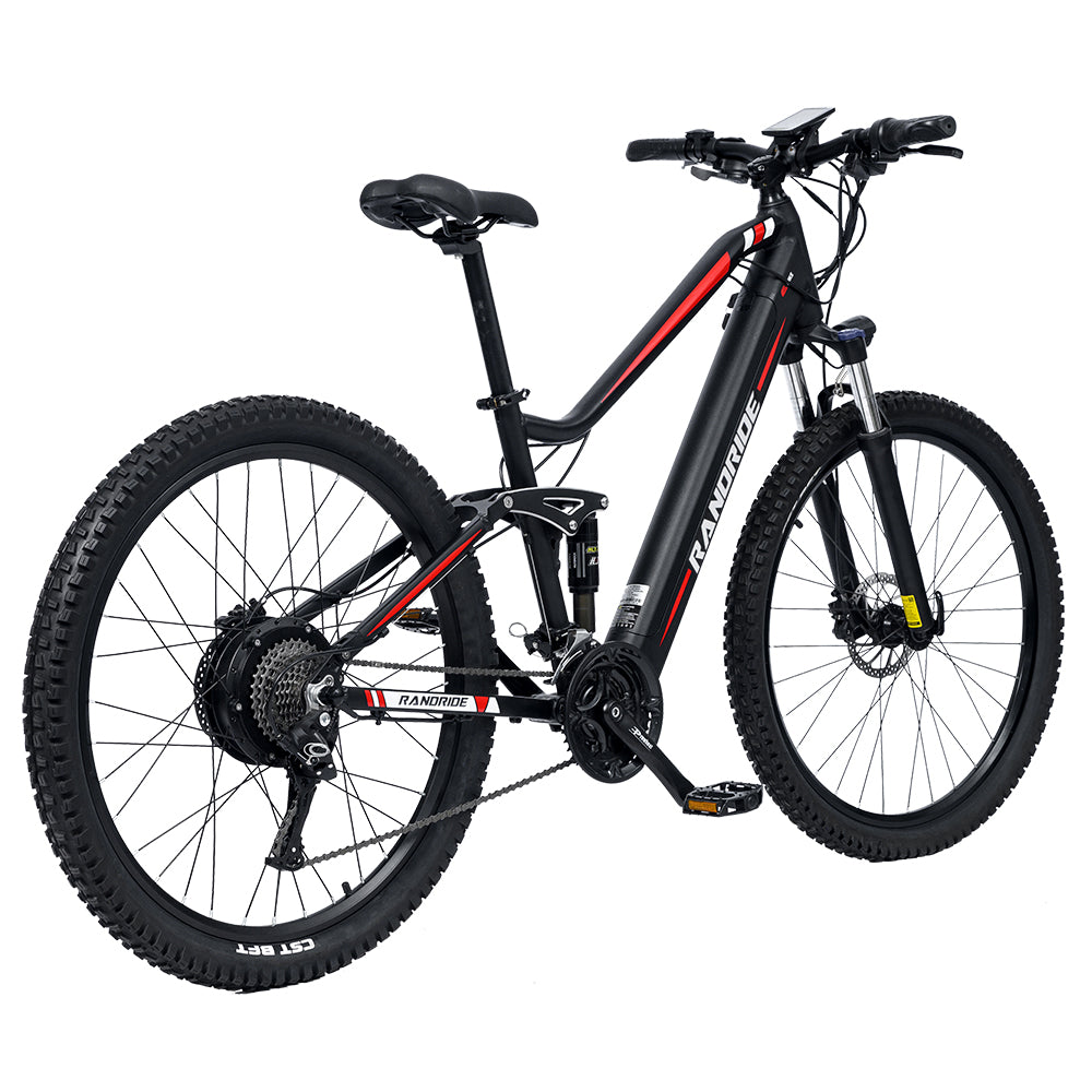 RANDRIDE YS90 13.6A Battery 500W1000W Motor Full Suspension Aluminum alloy frame Max speed 50KM/h