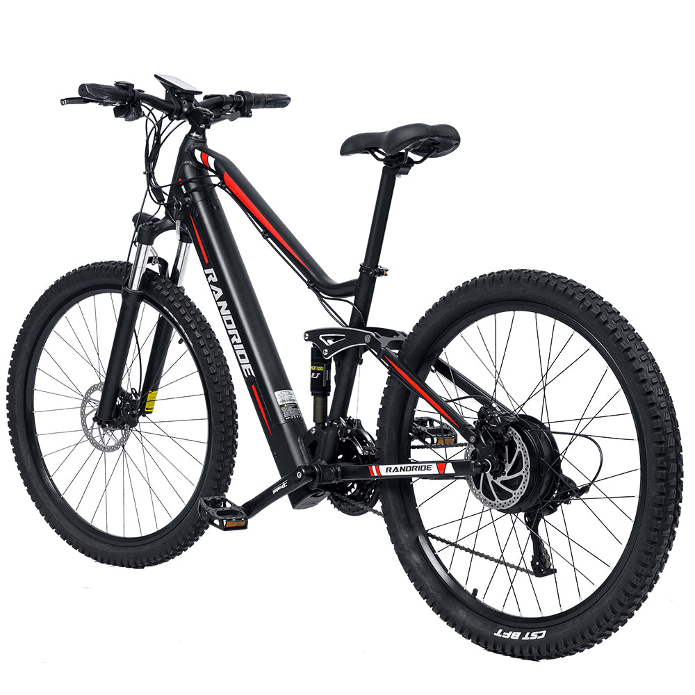 RANDRIDE YS90 13.6A Battery 500W1000W Motor Full Suspension Aluminum alloy frame Max speed 50KM/h