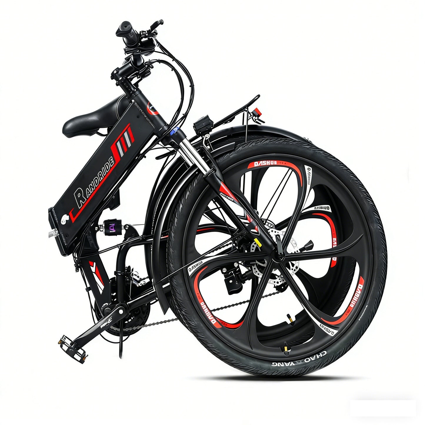 RANDRIDE YK26 26inch Folding Electric Bike 500W 12.8Ah Ship from China Warehouse
