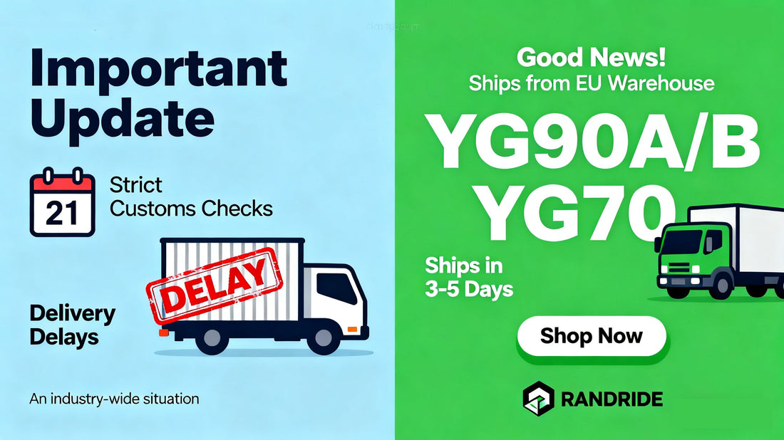 Important Notice About RANDRIDE E-Bike Stock and Delivery