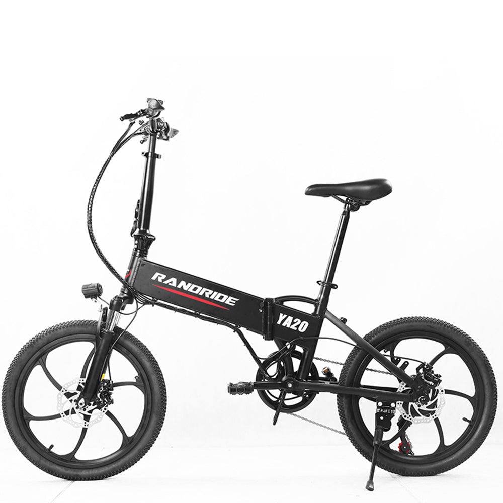 RANDRIDE YA20  20 Inch Folding ebike 12.8A battery with Disc Brake