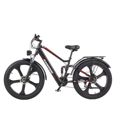 RANDRIDE YX90M: 1000W Electric Mountain Bike 48V 14Ah with SHIMANO Hydraulic Brakes