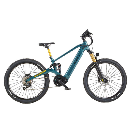 RANDRIDE MX500 Electric Mountain Bike with 500W Bafang Mid-Drive Motor/15Ah Samsung Lithium battery and Adjustable Air Suspension