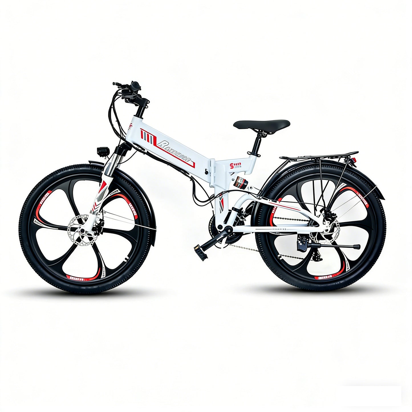 RANDRIDE YK26 26inch Folding Electric Bike 500W 12.8Ah Ship from China Warehouse