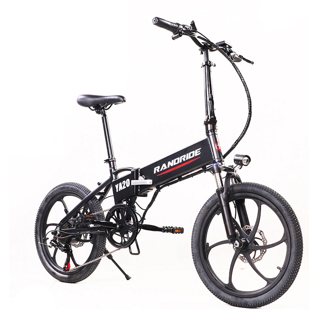 RANDRIDE YA20  20 Inch Folding ebike 12.8A battery with Disc Brake