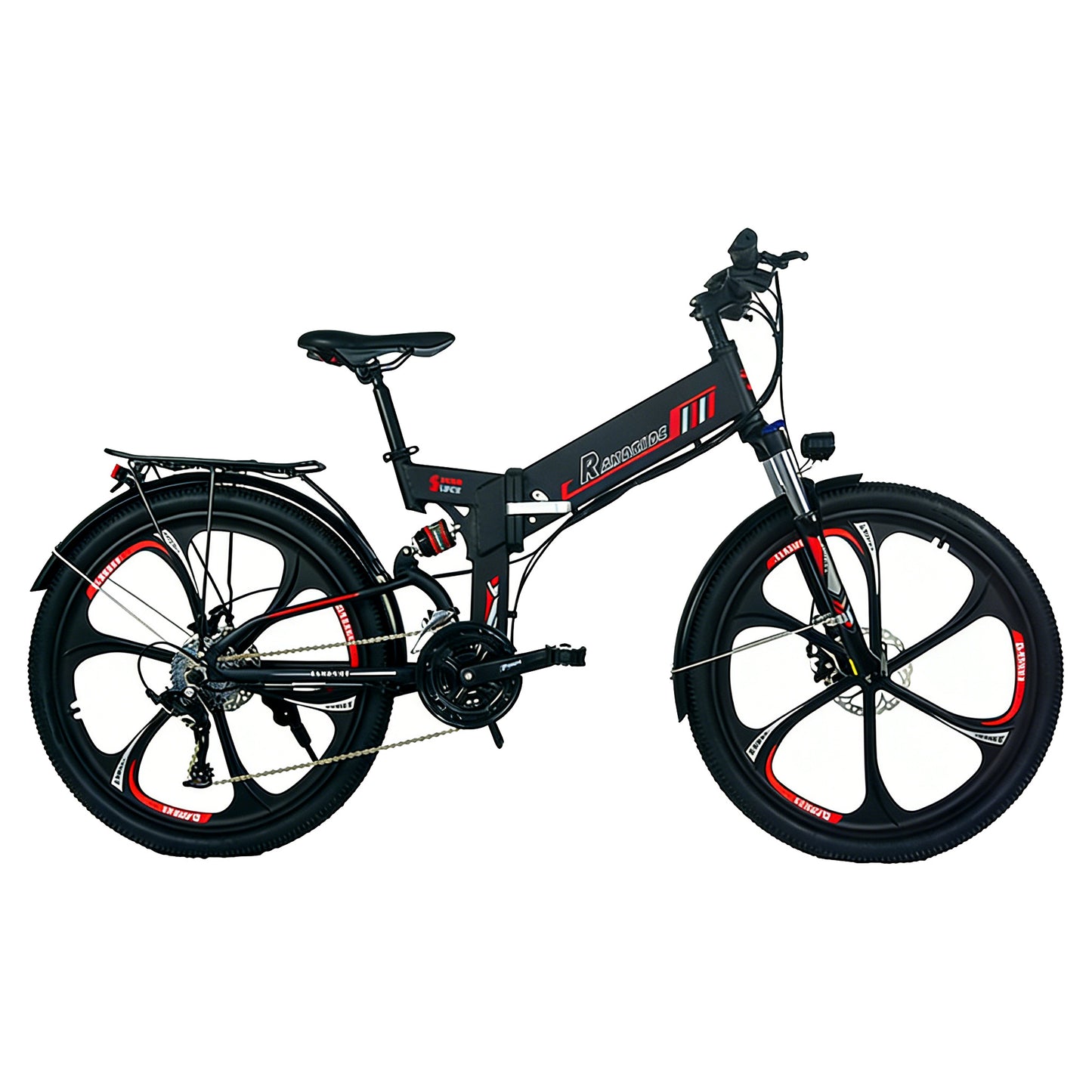 RANDRIDE YK26 26inch Folding Electric Bike 500W 12.8Ah Ship from China Warehouse
