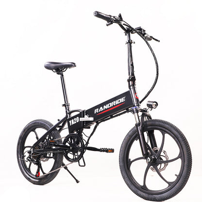 RANDRIDE YA20  20 Inch Folding ebike 12.8A battery with Disc Brake