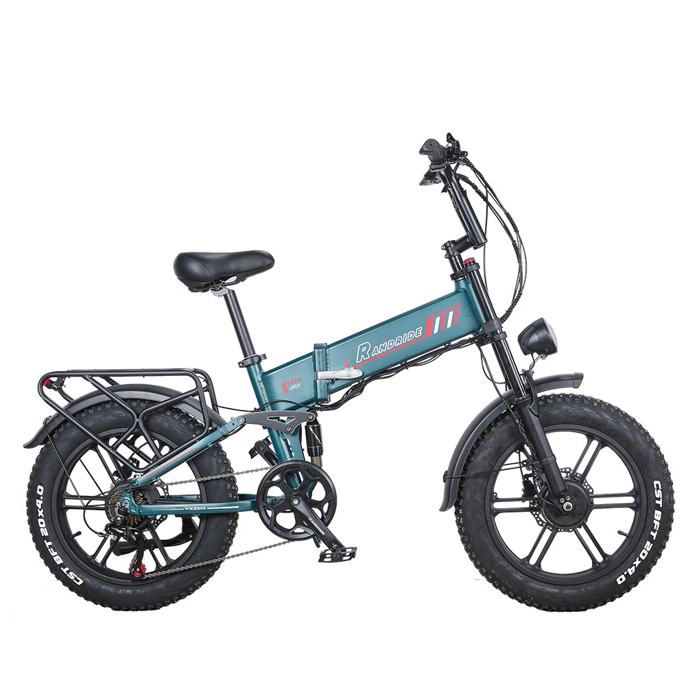 RANDRIDE YX20M PLUS Dual Motors 2000W 20Ah Folding Electric Bike with Hydraulic Brakes（副本）
