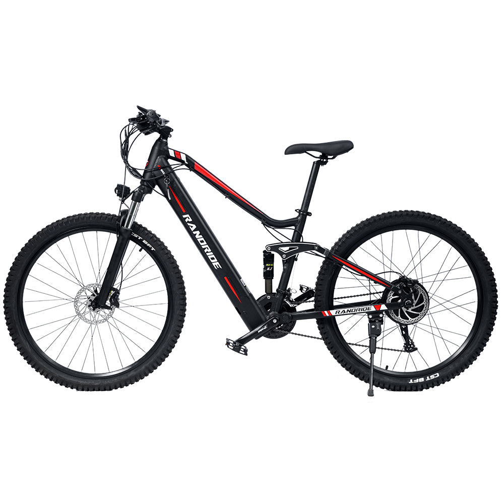 RANDRIDE YS90 13.6A Battery 500W1000W Motor  Full Suspension Aluminum alloy frame  Max speed 50KM/h