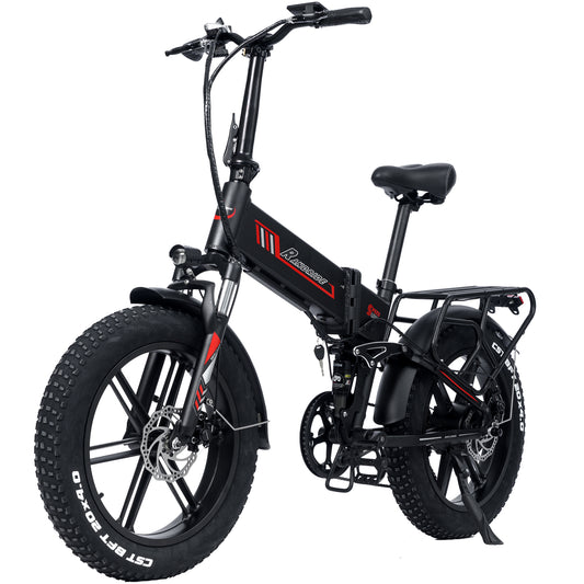 RANDRIDE Fat Tile EBIKE YX20M Folding Electric Bikes 17A Batttery Hub 1000w MOTOR Aluminum alloy frame