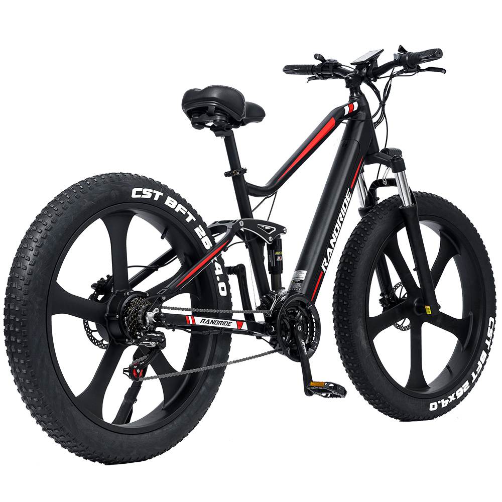 RANDRIDE YX90M Electric mountain bike 1000W Motor 13.6A Battery SHIMANO Hydraulic Brake