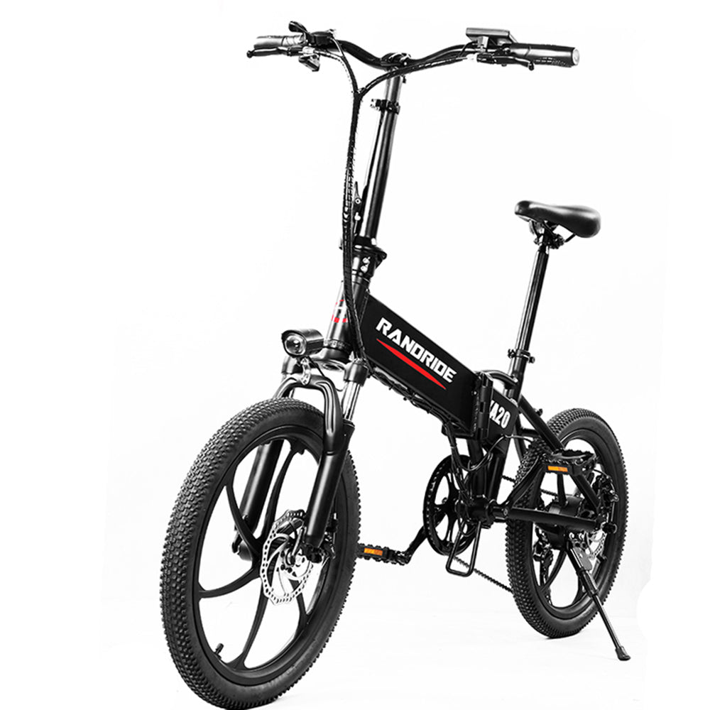 RANDRIDE YA20  20 Inch Folding ebike 12.8A battery with Disc Brake