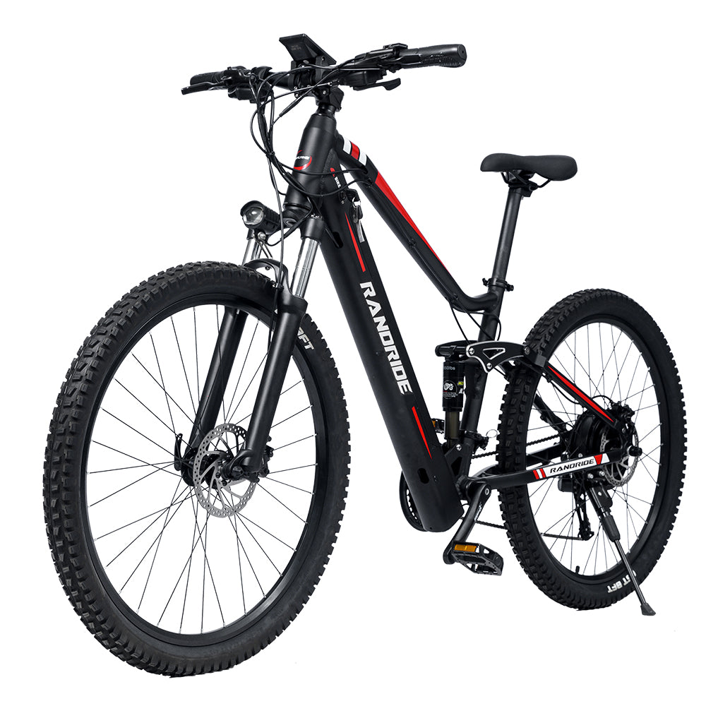 RANDRIDE YS90 13.6A Battery 500W1000W Motor  Full Suspension Aluminum alloy frame  Max speed 50KM/h