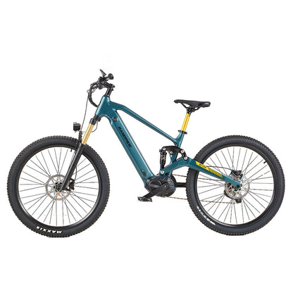 RANDRIDE MX500 Electric Mountain Bike with 500W Bafang Mid-Drive Motor/15Ah Samsung Lithium battery and Adjustable Air Suspension